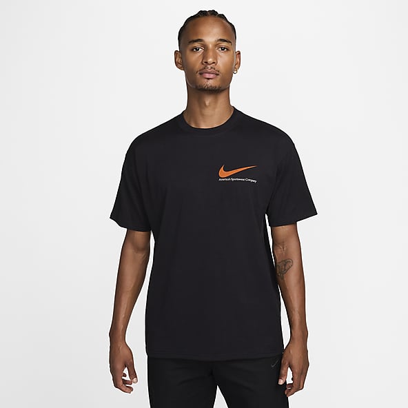 Black nike shirt sale